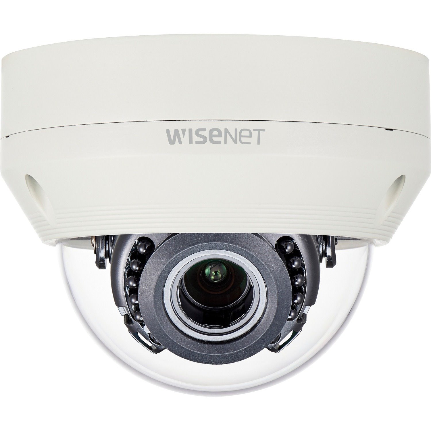 Wisenet HCV-6070R 2 Megapixel Indoor/Outdoor Full HD Surveillance Camera - Color - Dome - Ivory