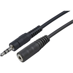 4XEM 6ft 3.5MM Stereo Mini Jack M/F Audio Extension Cable