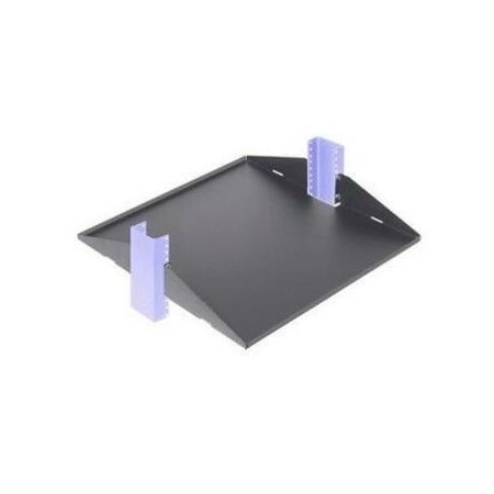 Rack Solutions 3U 2Post Center Mount Shelf 29in (D) (Flanged Down, Vented)