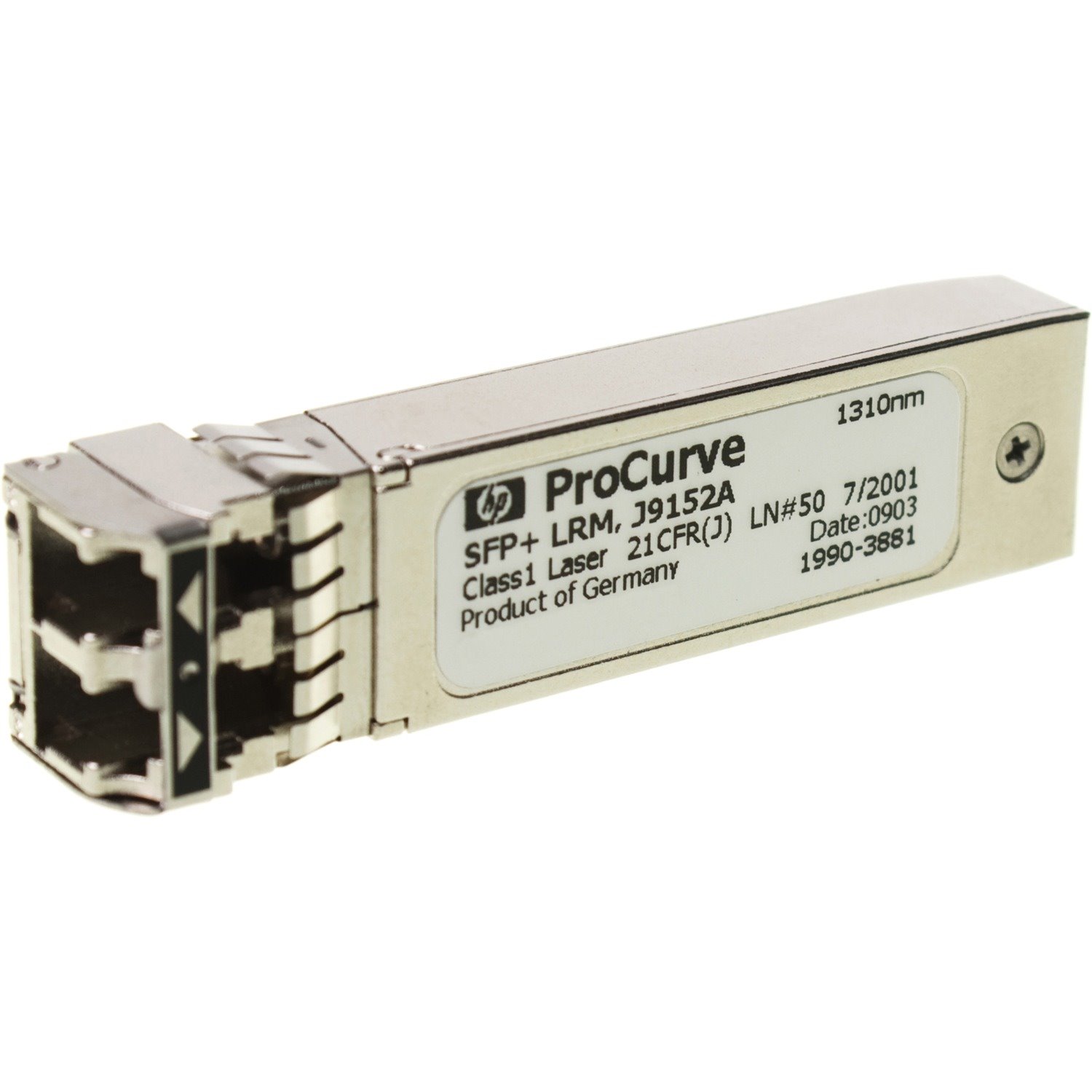 HPE Sourcing ProCurve Gigabit Ethernet SFP+ Transceiver