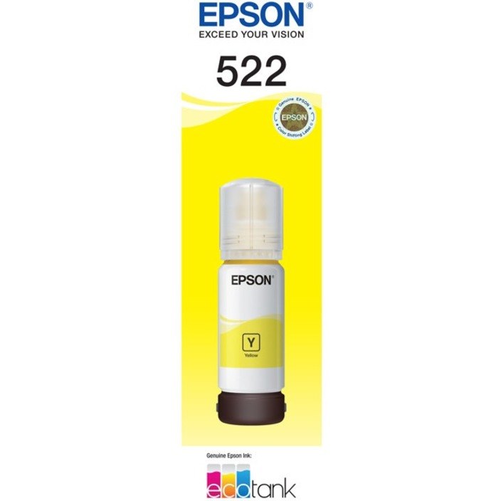 Epson EcoTank T522 Ink Refill Kit - Yellow - Inkjet