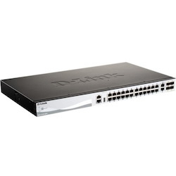 D-Link DGS-3130 DGS-3130-30PS 26 Ports Manageable Ethernet Switch - Gigabit Ethernet - 1000Base-T