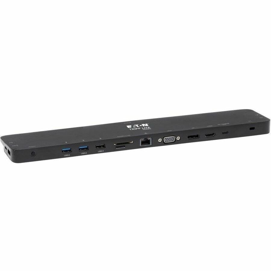 Tripp Lite by Eaton U442-DOCK7D-B USB Type C Docking Station for Notebook/Tablet/Smartphone - 100 W - Black