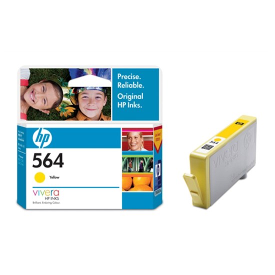 HP 564 Original Ink Cartridge - Yellow