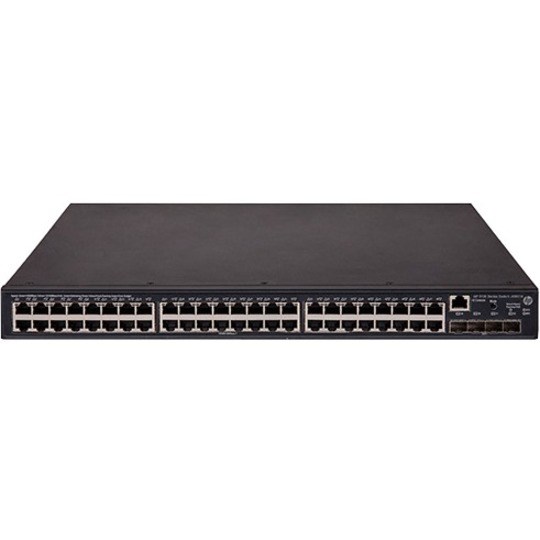 HPE 5130 EI 5130-48G-POE+-4SFP+ EI 48 Ports Manageable Layer 3 Switch - 10/100/1000Base-T, 10GBase-X - Refurbished