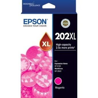 Epson 202XL Original High Yield Inkjet Ink Cartridge - Magenta - 1 Pack