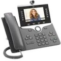 Cisco 8865 IP Phone - Refurbished - Corded/Cordless - Corded/Cordless - Wi-Fi, Bluetooth - Desktop, Wall Mountable - Charcoal