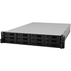 Synology RackStation RS2418+ 12 x Total Bays SAN/NAS Storage System - Intel Atom C3538 Quad-core (4 Core) 2.10 GHz - 4 GB RAM - DDR4 SDRAM Rack-mountable