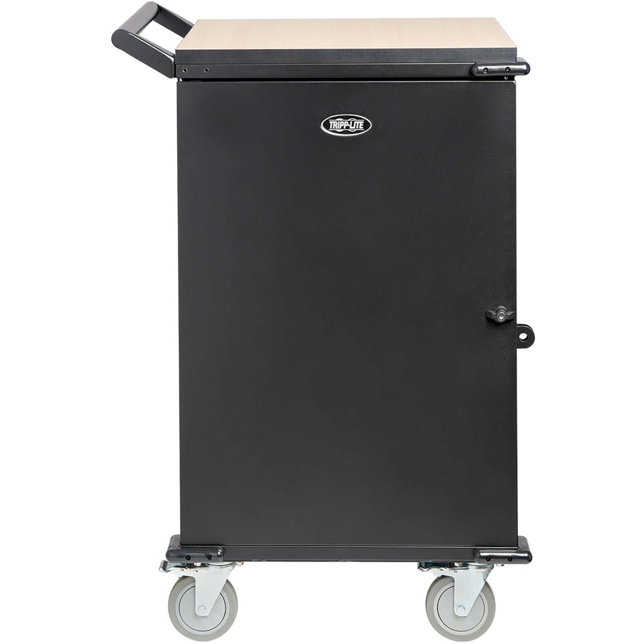 Tripp Lite by Eaton Locking Storage Cart for Mobile Devices and AV Equipment - Black