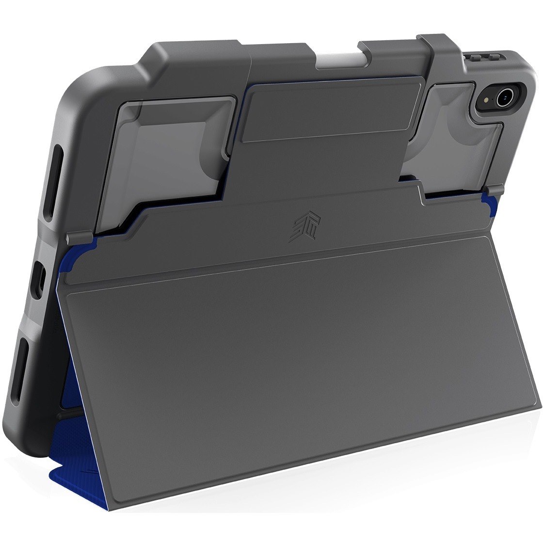 STM Goods Dux Plus Carrying Case for 27.7 cm (10.9") Apple iPad (2022) Tablet - Midnight Blue, Clear