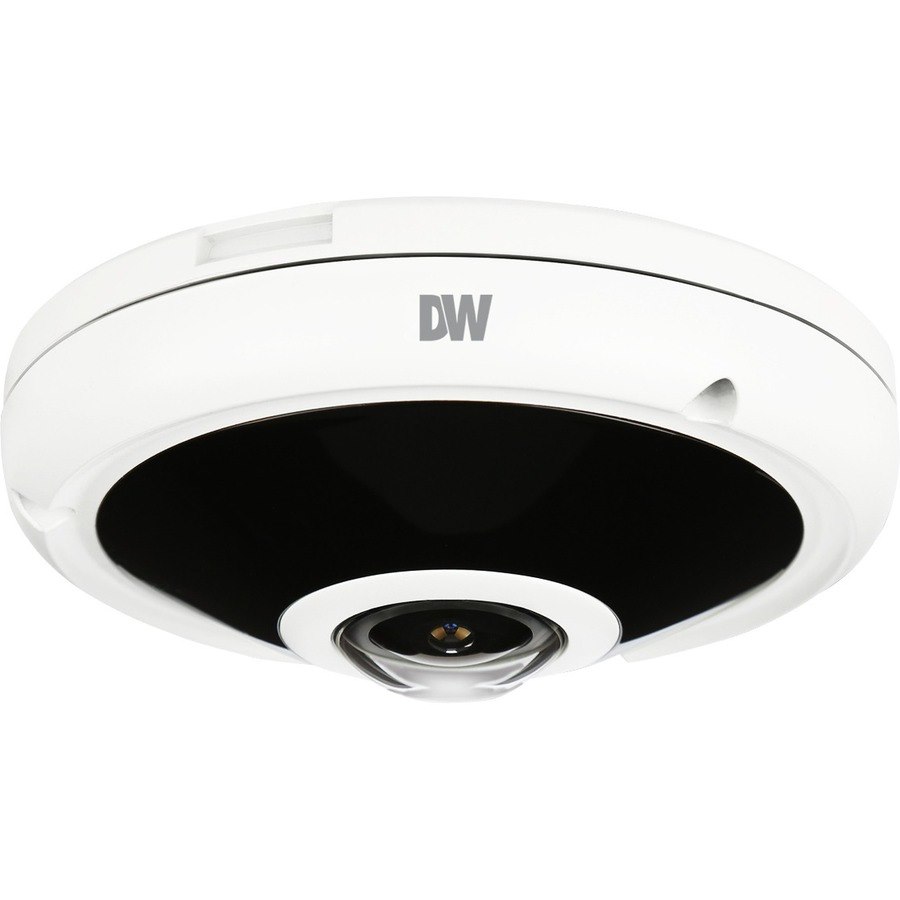 Digital Watchdog MEGApix PANO DWC-PVF5DI1TW 5 Megapixel Outdoor Network Camera - Monochrome, Color - Fisheye - White - TAA Compliant