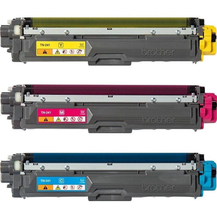 Brother TN241CMY Original Laser Toner Cartridge - Cyan, Magenta, Yellow Pack