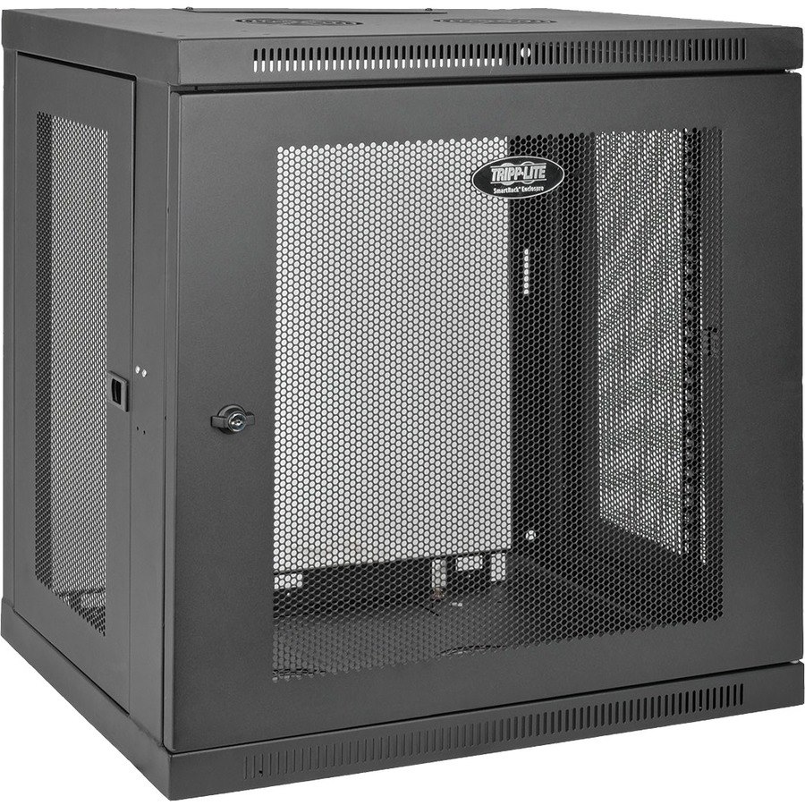 Tripp Lite 12U Wall Mount Rack Enclosure Server Cabinet w/ Door & Side Panels