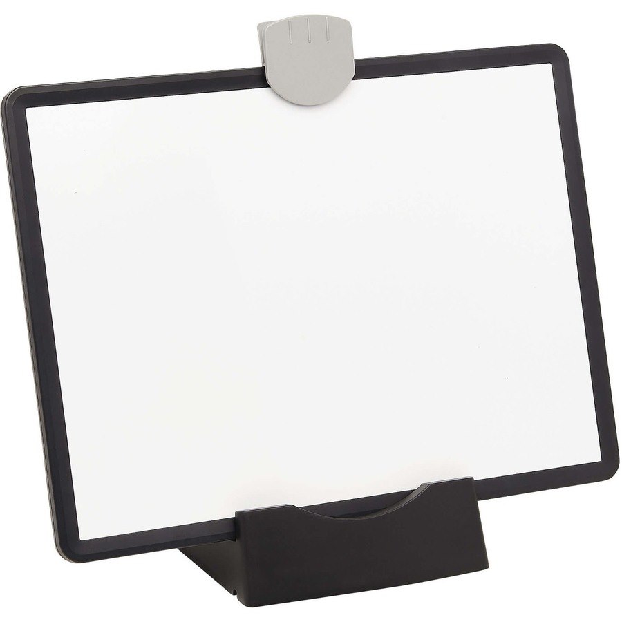 Tripp Lite by Eaton Magnetic Dry-Erase Whiteboard with Stand - VESA Mount, 3 Markers (Red/Blue/Black), Black Frame