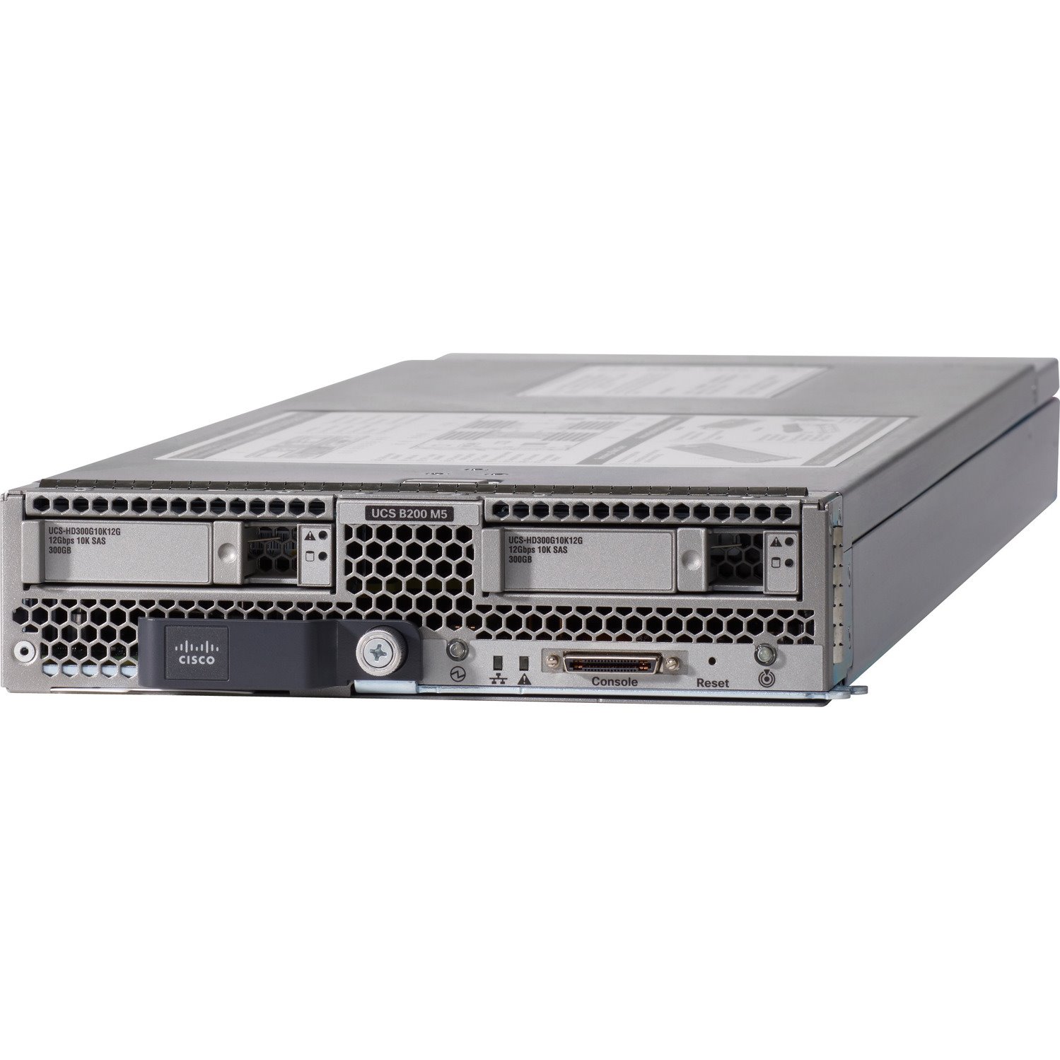 Cisco B200 M5 UCSB-B200M5-RSV1B Blade Server - 2 x Intel Xeon 6226R 2.80 GHz - 64 GB RAM - 240 GB SSD - (1 x 240GB) SSD Configuration - 12Gb/s SAS Controller