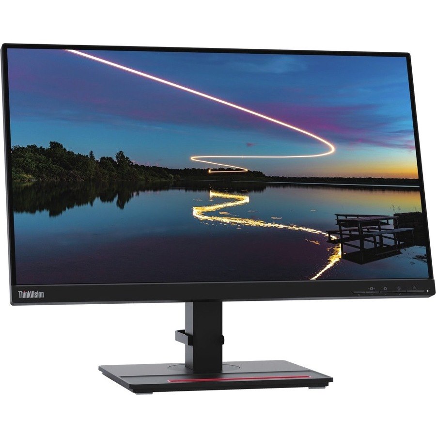 Lenovo ThinkVision T24m-20 60.5 cm (23.8") Full HD WLED LCD Monitor - 16:9 - Raven Black