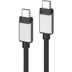 Alogic Ultra Fast Plus 2 m USB-C Data Transfer Cable for Chromebook, USB Device, Computer, Notebook, Smartphone, Tablet