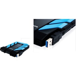 Adata HD710 Pro 2 TB Portable Hard Drive - External - Blue