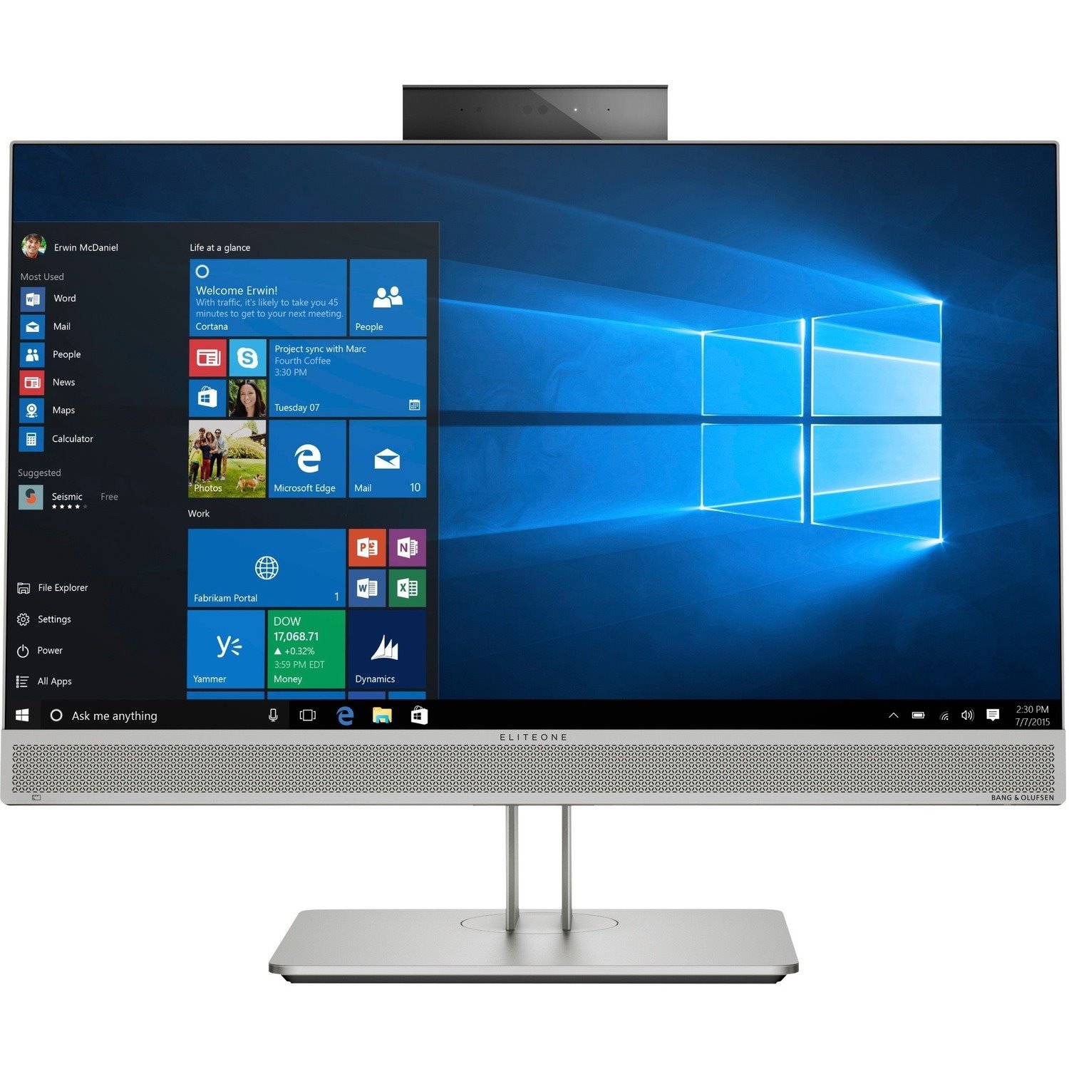 HP EliteOne 800 G5 All-in-One Computer - Intel Core i5 9th Gen i5-9500 - 8 GB - 256 GB SSD - 23.8" - Desktop