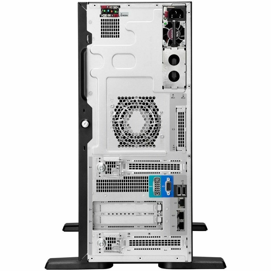HPE ProLiant ML110 G11 4.5U Tower Server - 1 x Intel Xeon Silver 4510 2.40 GHz - 64 GB RAM - 960 GB SSD - (2 x 480GB) SSD Configuration - Serial ATA, Serial Attached SCSI (SAS) Controller