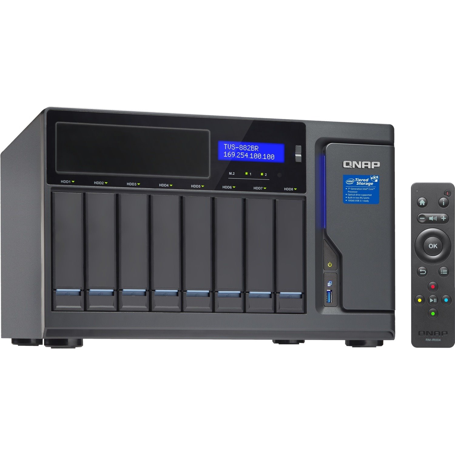 QNAP Turbo vNAS TVS-882BR SAN/NAS Storage System