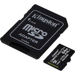Kingston Canvas Select Plus 64 GB Class 10/UHS-I (U1) V10 microSDXC - 1 Pack