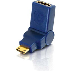 C2G 90&deg; Rotating HDMI to HDMI Mini Adapter - F/M