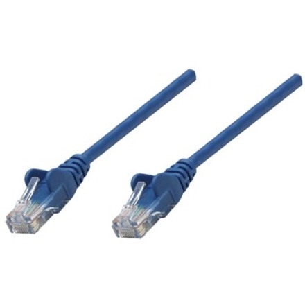 Network Patch Cable, Cat6, 0.25m, Blue, Copper, S/FTP, LSOH / LSZH, PVC, RJ45, Gold Plated Contacts, Snagless, Booted, Lifetime Warranty, Polybag