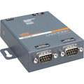 Lantronix 2 Port Serial (RS232/ RS422/ RS485) to IP Ethernet Device Server - International 110-240 VAC