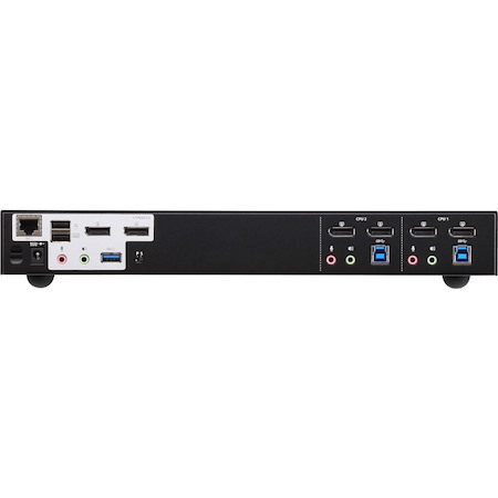 ATEN 2-Port USB 3.0 4K DisplayPort Dual Display KVMP Switch-TAA Compliant