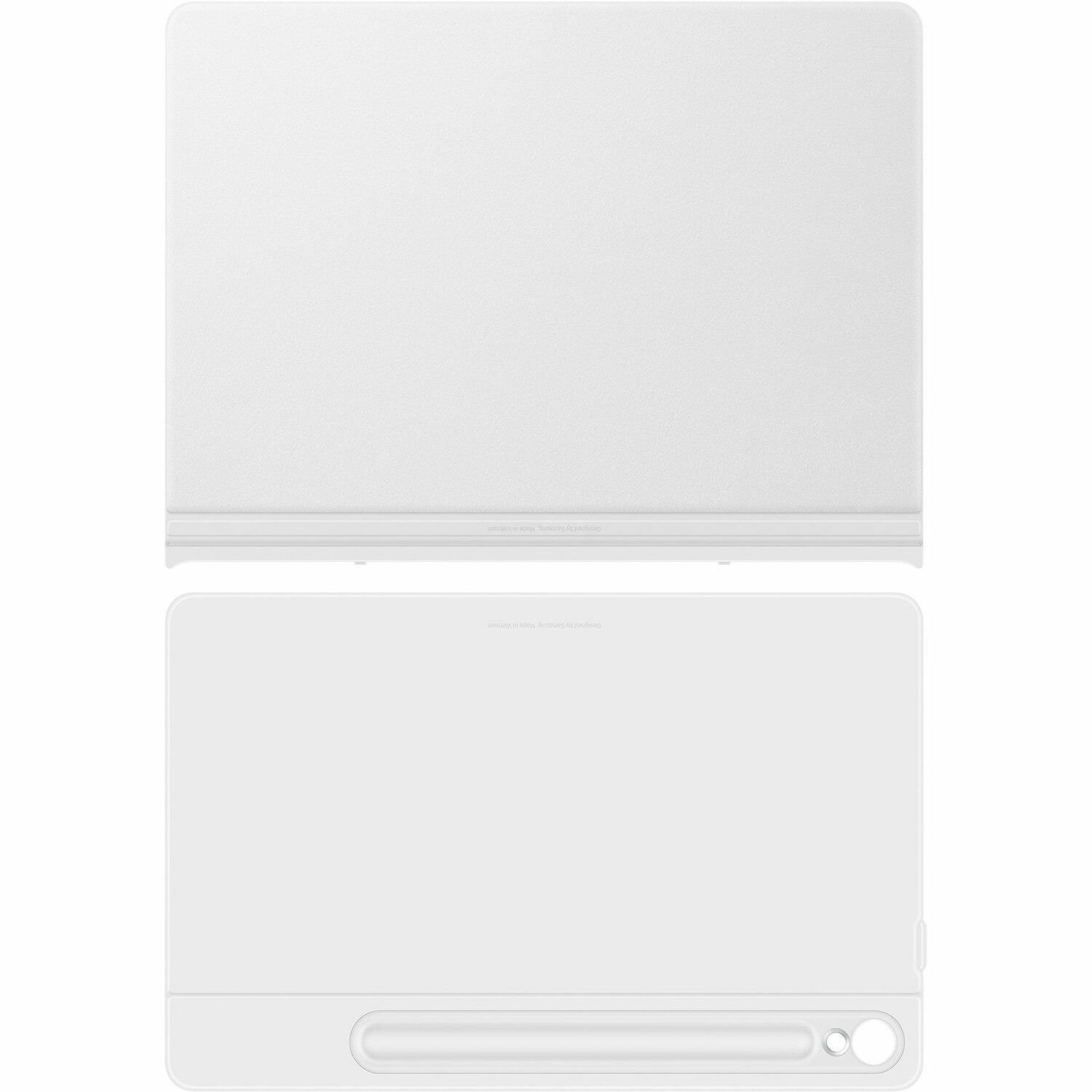 Samsung Carrying Case (Book Fold) Samsung Galaxy Tab S9, Galaxy Tab S9 FE Tablet - White