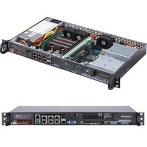 Supermicro SuperServer 5019D-4C-FN8TP 1U Rack-mountable Server - 1 x Intel Xeon D-2123IT - Serial ATA/600 Controller