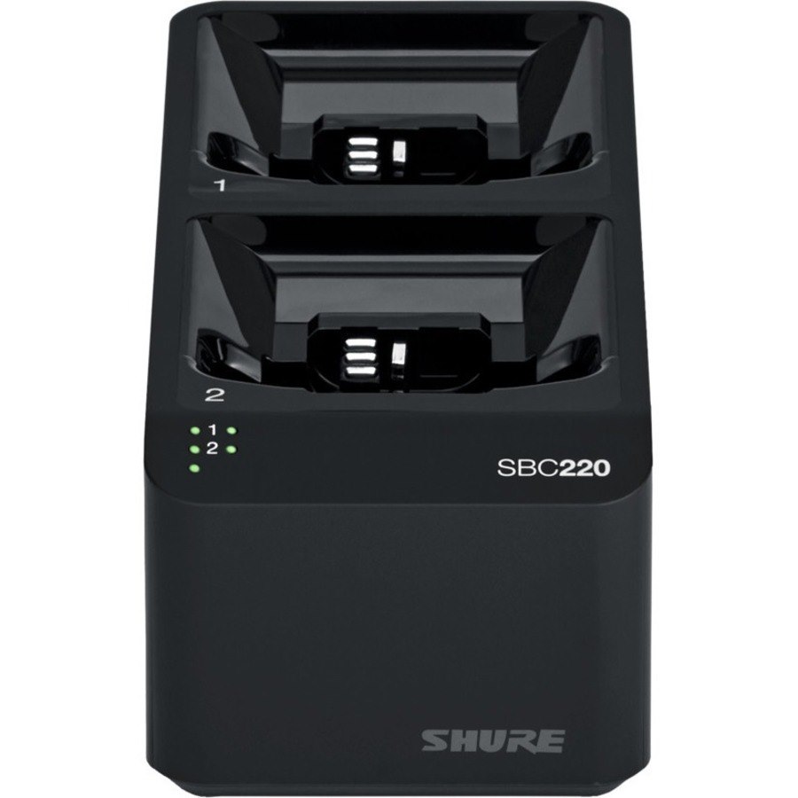 Shure SBC220 2-Bay Networked Docking Charger