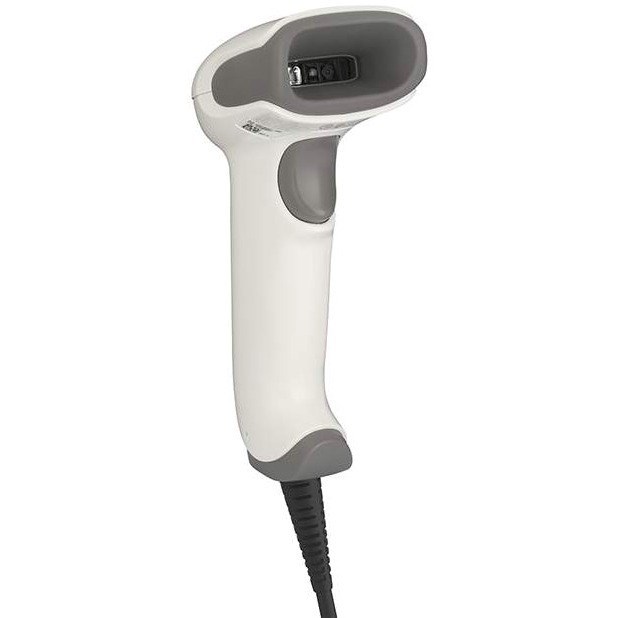 Honeywell Voyager XP 1470g Handheld Barcode Scanner Kit - Cable Connectivity - White