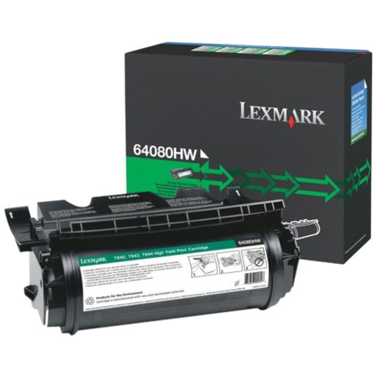 Lexmark 64080HW Original Laser Toner Cartridge - Black - 1 Each