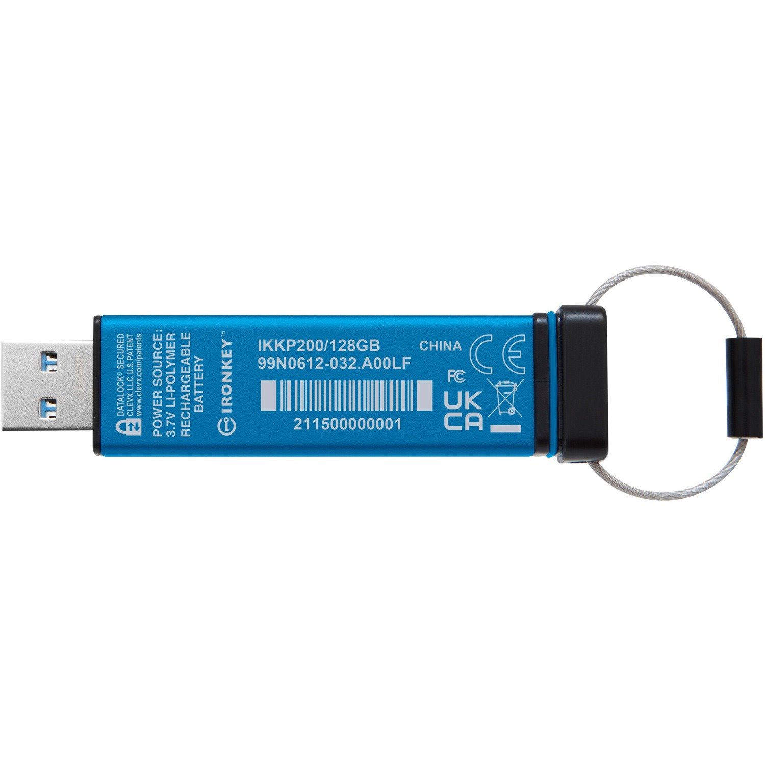 Kingston Keypad 200 16GB USB 3.2 (Gen 1) Type A Flash Drive