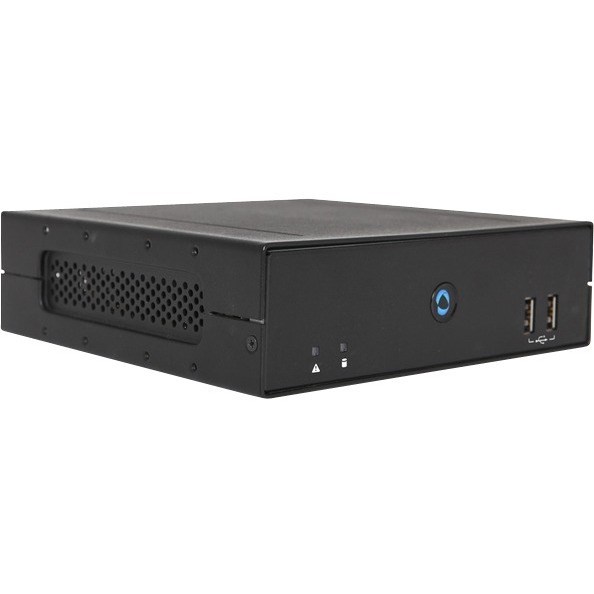 AOpen Digital Engine DE7400 Desktop Computer - Intel Core i3 6th Gen i3-6100H - Mini PC - Black