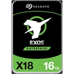 Seagate Exos X18 ST16000NM004J 16 TB Hard Drive - 3.5" Internal - SAS (12Gb/s SAS)