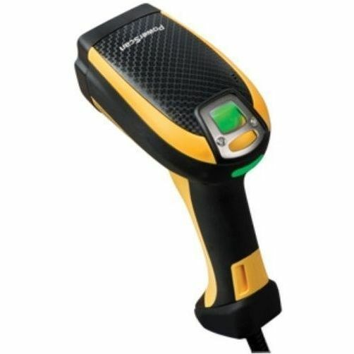 Datalogic PowerScan PM9501 Rugged Picking, Sorting, Entertainment, Warehouse, Logistics, Inventory Handheld Barcode Scanner Kit - Wireless Connectivity - Black, Yellow - USB Cable Included