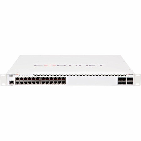 Fortinet FortiSwitch FS-500 524D-FPOE 24 Ports Manageable Ethernet Switch - Gigabit Ethernet, 10 Gigabit Ethernet, 40 Gigabit Ethernet - 10GBase-X, 40GBase-X, 10/100/1000Base-T