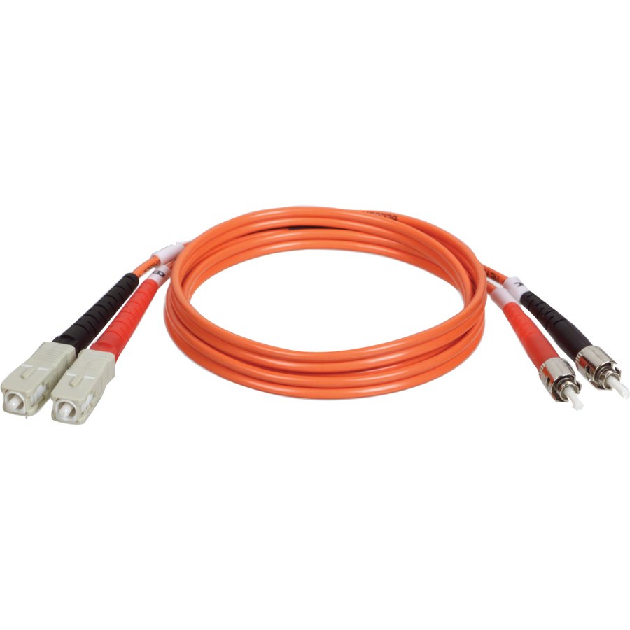 Eaton Tripp Lite Series Duplex Multimode 62.5/125 Fiber Patch Cable (SC/ST), 8M (25 ft.)