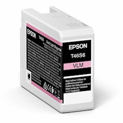 Epson UltraChrome PRO T46S6 Original Inkjet Ink Cartridge - Single Pack - Vivid Light Magenta - 1 Pack