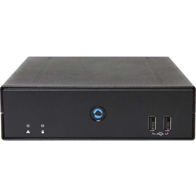 AOpen Digital Engine DE7400 Desktop Computer - Intel Core i3 6th Gen i3-6100H - Mini PC - Black