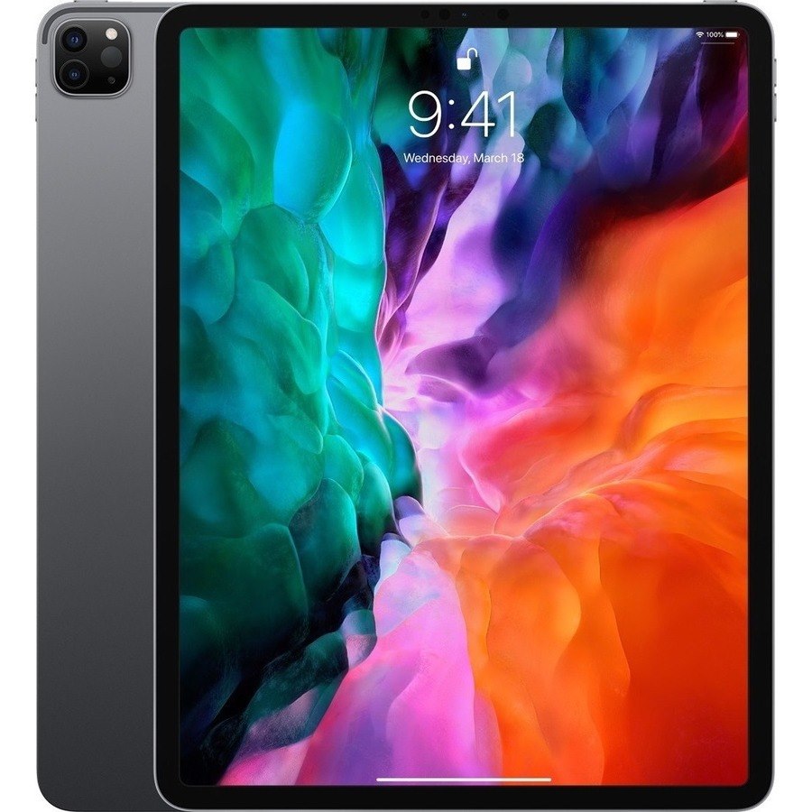 Apple iPad Pro (4th Generation) Tablet - 12.9" - Apple A12Z Bionic - 128 GB Storage - iPad OS - Space Gray