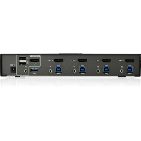 IOGEAR 4-Port DisplayPort KVMP Switch with USB 3.0 Hub (TAA Compliant)