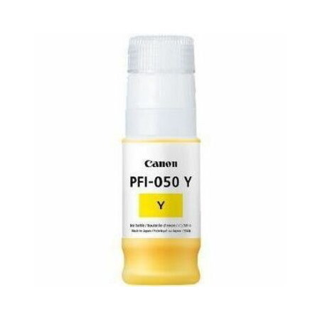 Canon PFI-050 Y (Yellow, 70ml) Ink Bottle