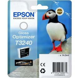 Epson UltraChrome Hi-Gloss2 T3240 Inkjet Gloss Optimizer Cartridge - White - 1 / Pack