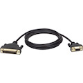 Tripp Lite by Eaton AT Serial Modem Gold Cable (DB25 to DB9 M/F), 6 ft. (1.83 m)
