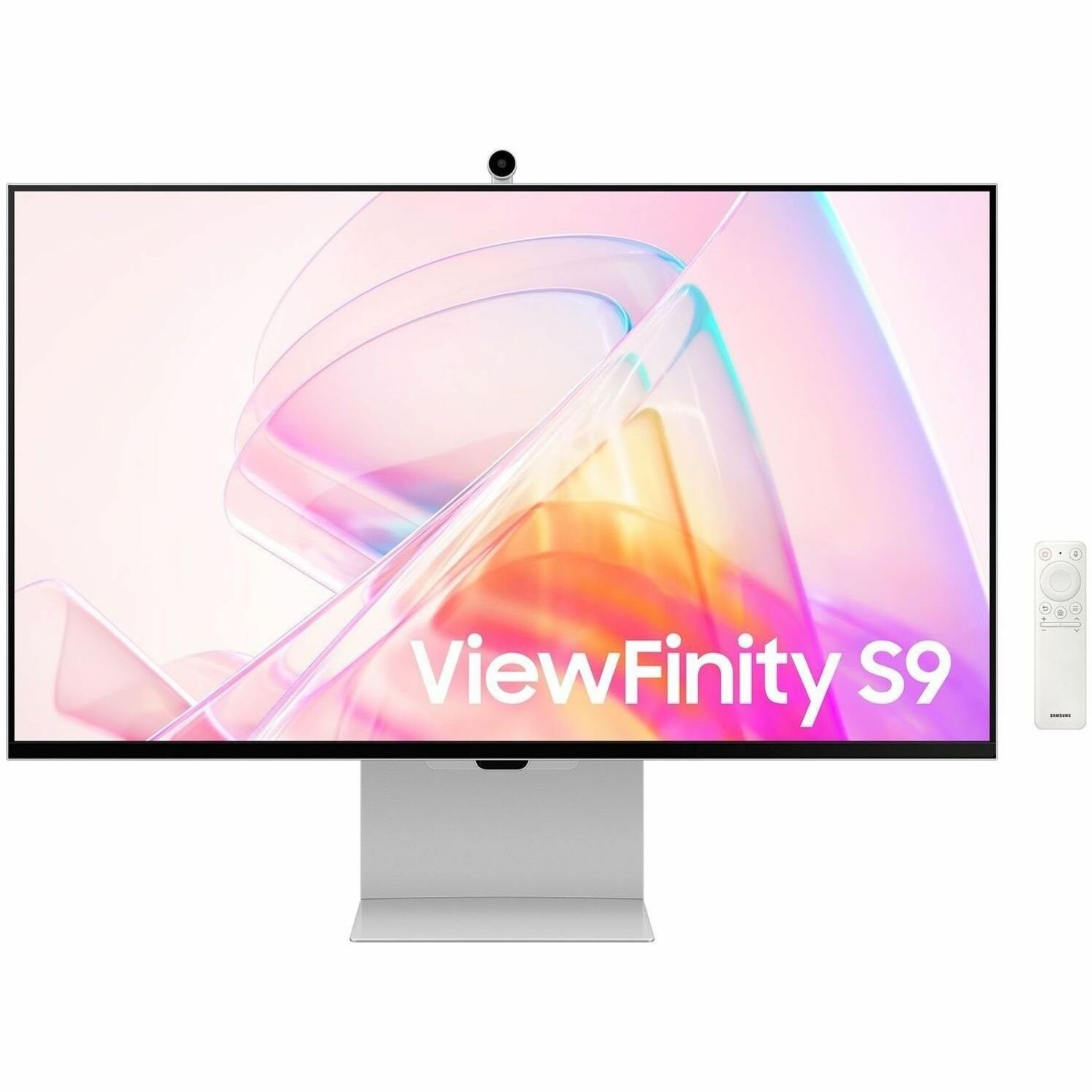 Samsung ViewFinity S9 S27C900PAN 27" Class Webcam 5K Smart LCD Monitor - 16:9 - Silver