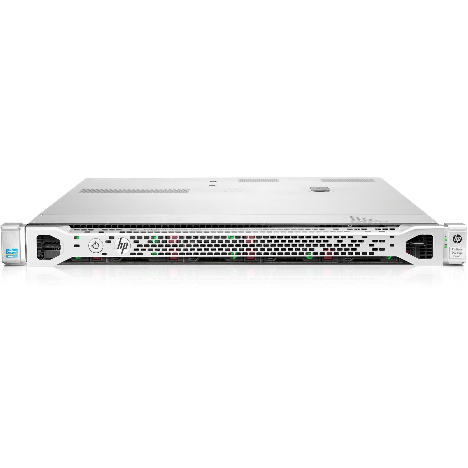 HPE ProLiant DL360p G8 1U Rack Server - Intel Xeon E5-2620 v2 2.10 GHz - 16 GB RAM - Serial ATA/600, 6Gb/s SAS Controller